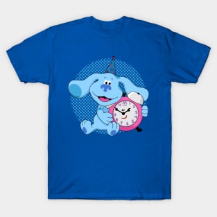 Blue with clock T-Shirt